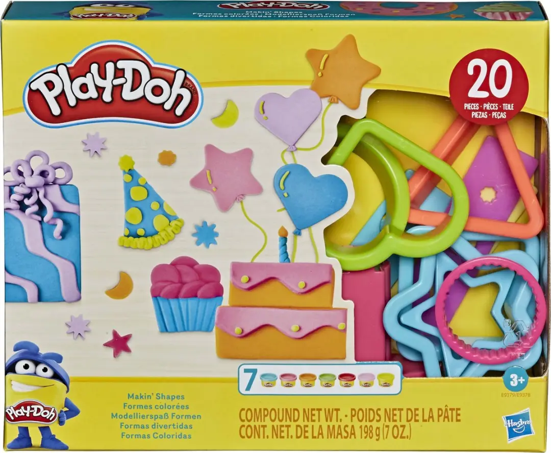 Play-Doh E93795L00 Modellenpakket - 6 Stuks