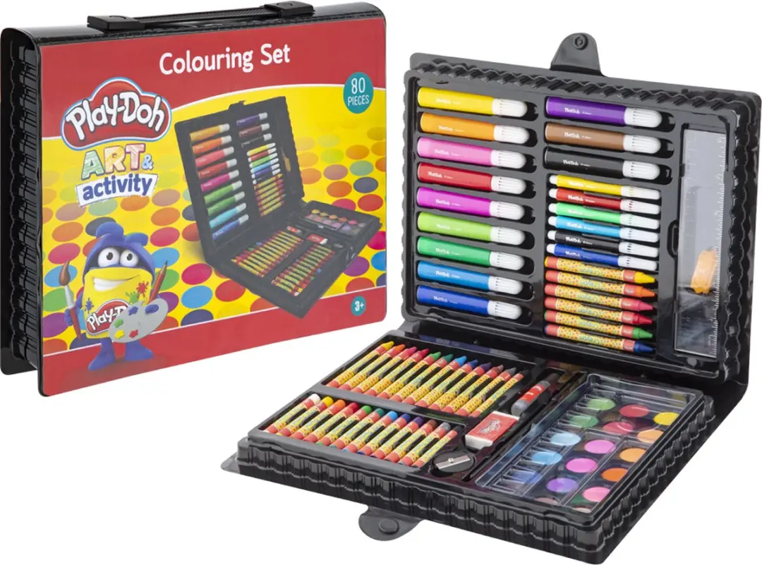 Play-Doh Tekendoos 80-delig