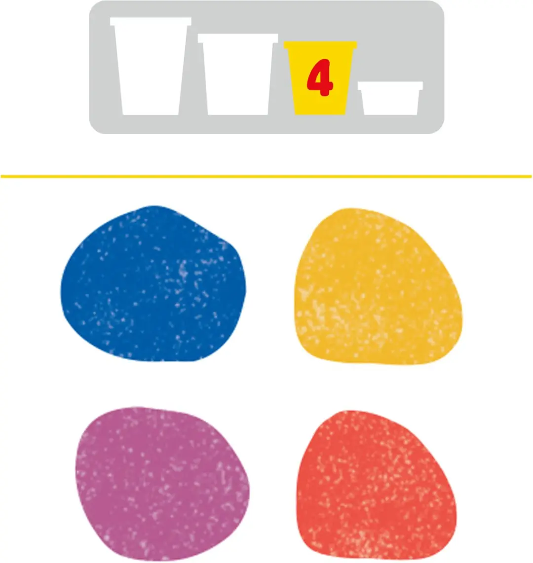 Play-Doh Metallic Glans Boetseerklei - 4 Potjes - afbeelding 3 van 6