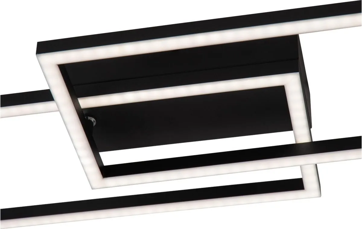 Lucide Ariane Plafonnière LED 23W 2700K/4000K - Zwart