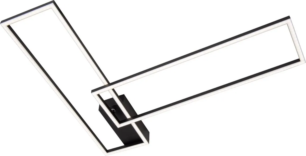 Lucide Ariane Plafonnière LED 23W 2700K/4000K - Zwart
