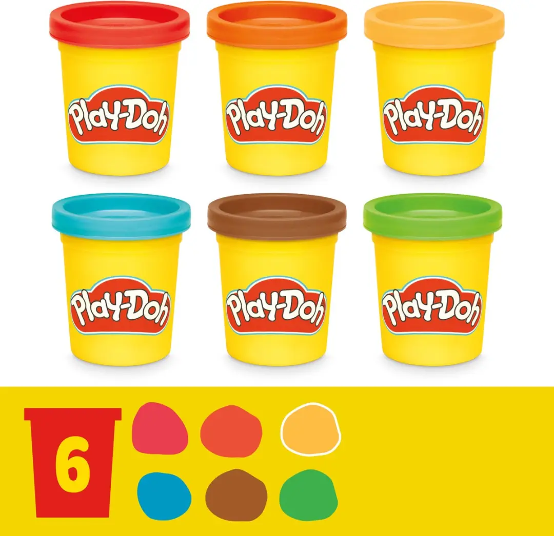 Play-Doh Grillplezier-speelset - 12 Stuks