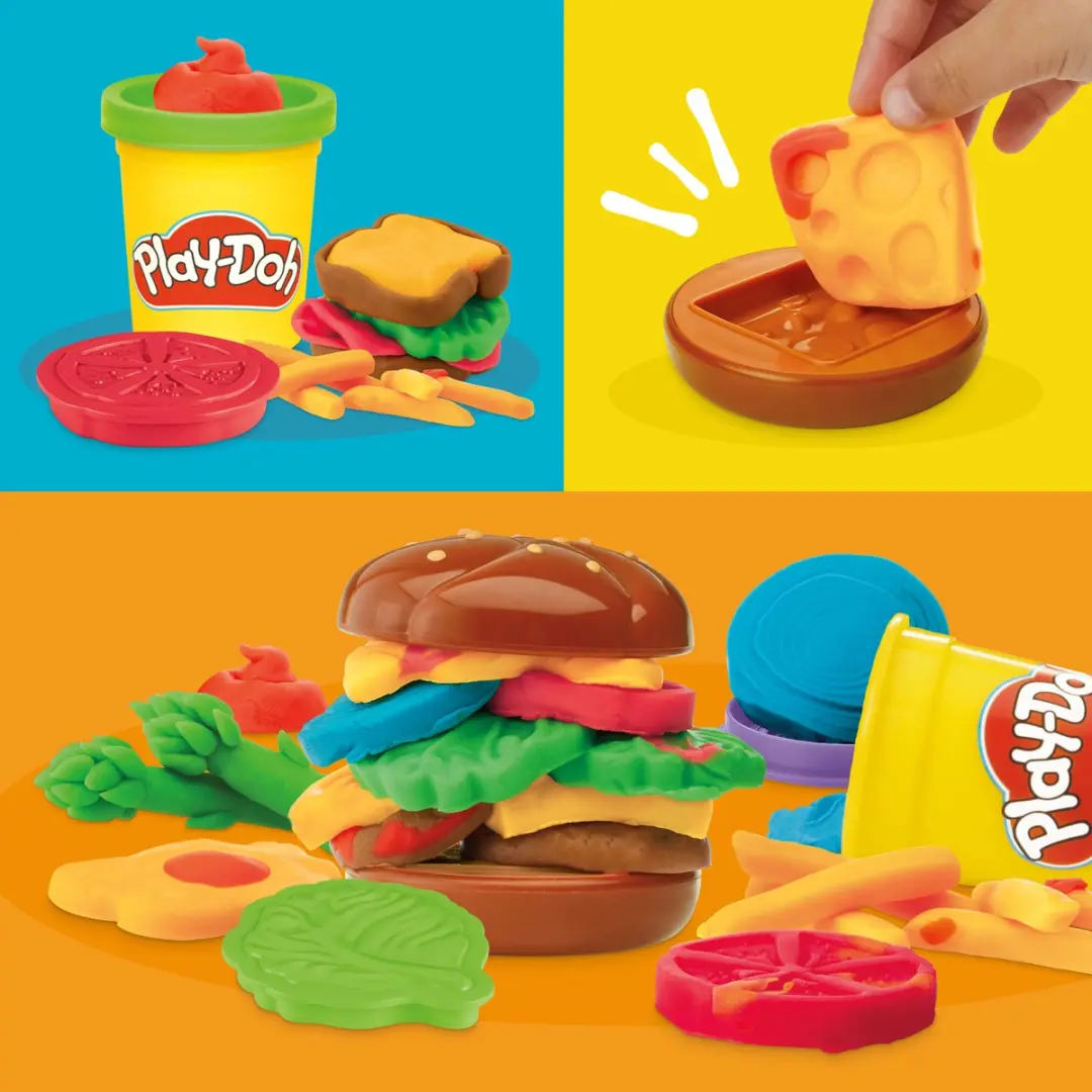 Play-Doh Grillplezier-speelset - 12 Stuks