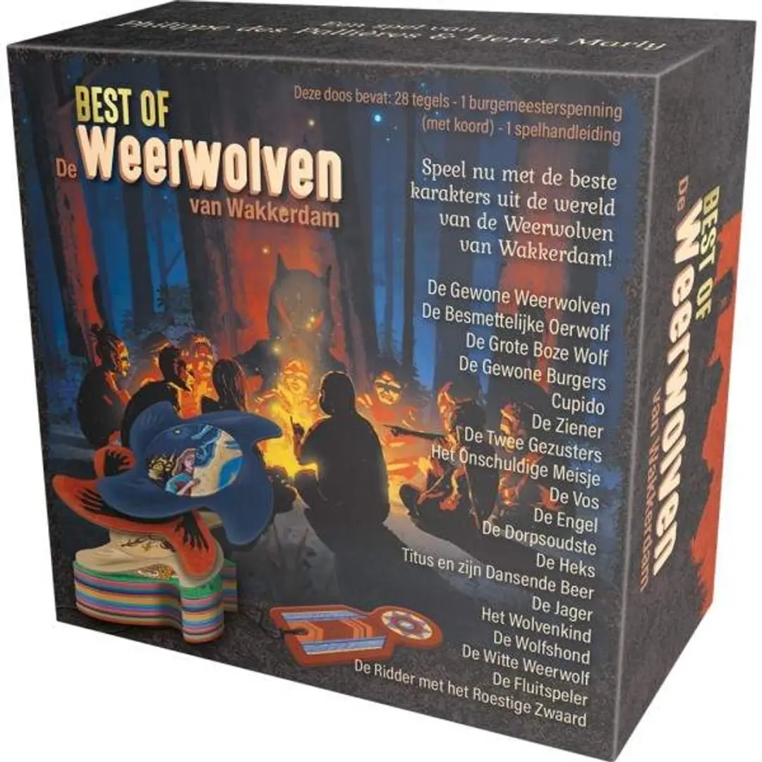 Zygomatic Weerwolven van Wakkerdam Best Of Kaartspel - 8-18 Spelers