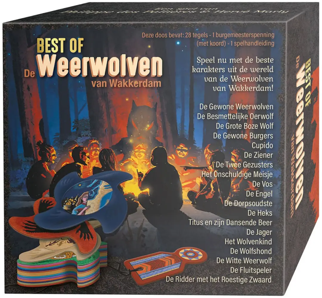 Zygomatic Weerwolven van Wakkerdam Best Of Kaartspel - 8-18 Spelers