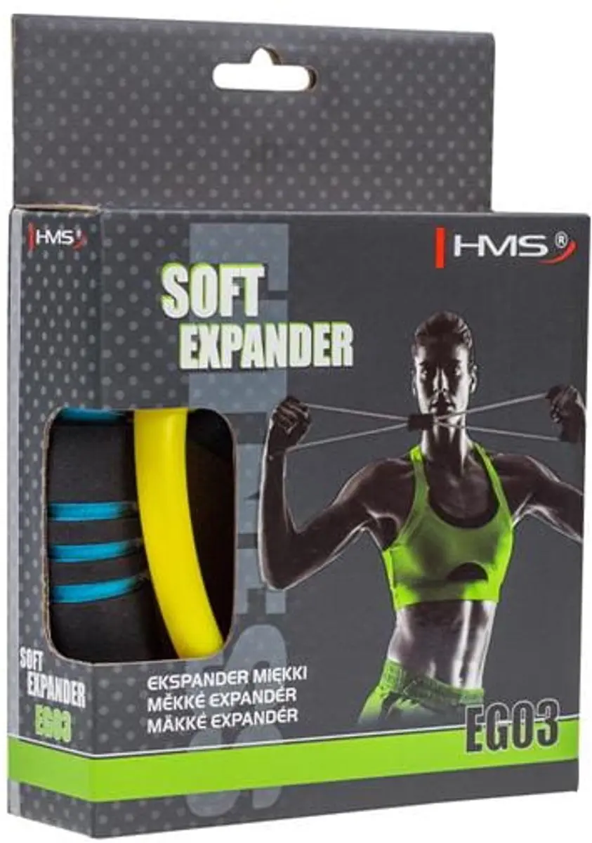 HMS Expander EG03 Rubber - 46 cm - Geel