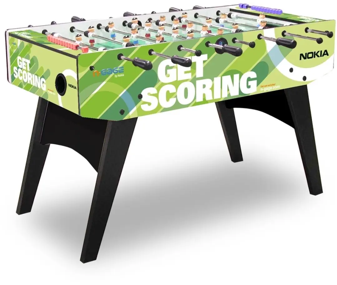 Garlando Voetbaltafel 20072 - Hout - 10 Ballen - 168cm