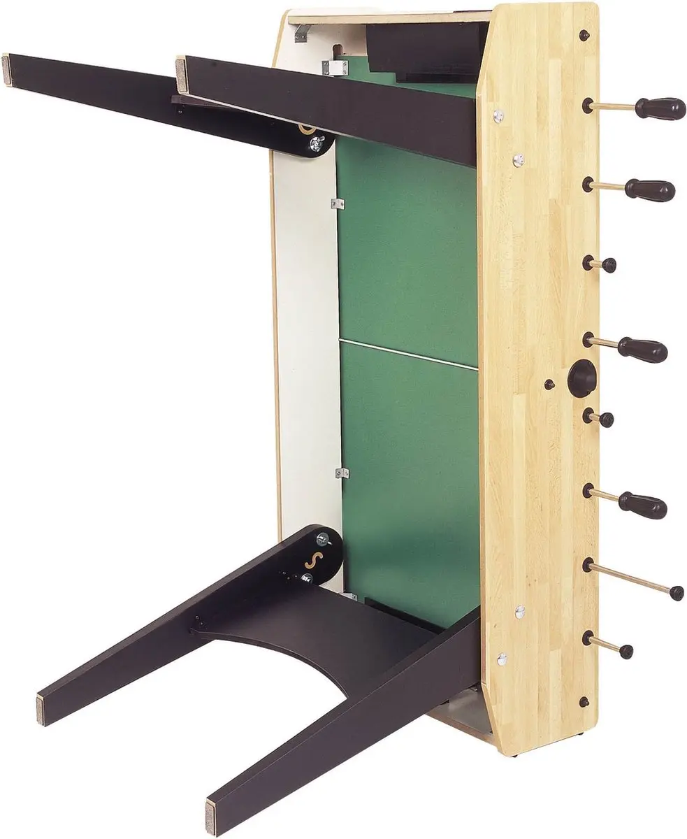 Garlando Voetbaltafel 20072 - Hout - 10 Ballen - 168cm