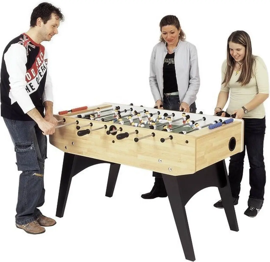 Garlando Voetbaltafel 20072 - Hout - 10 Ballen - 168cm