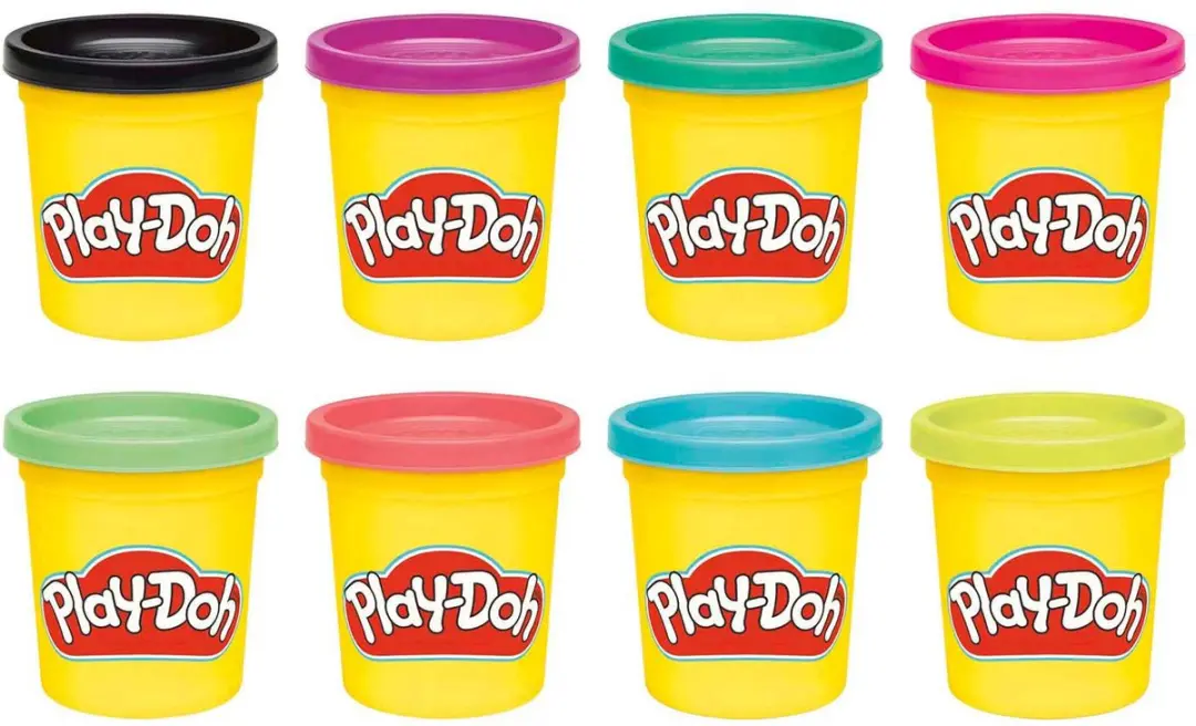 Play-Doh Boetseerklei Neon - 8 Potjes - afbeelding 4 van 6