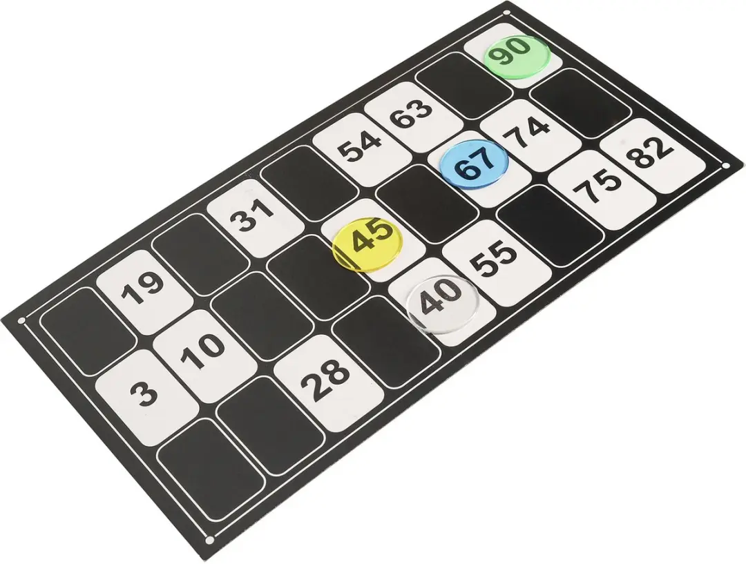 Buffalo Lotto-Kien Molen BG 1230-90 - 3-100 Spelers - Goud/Hout/Zwart