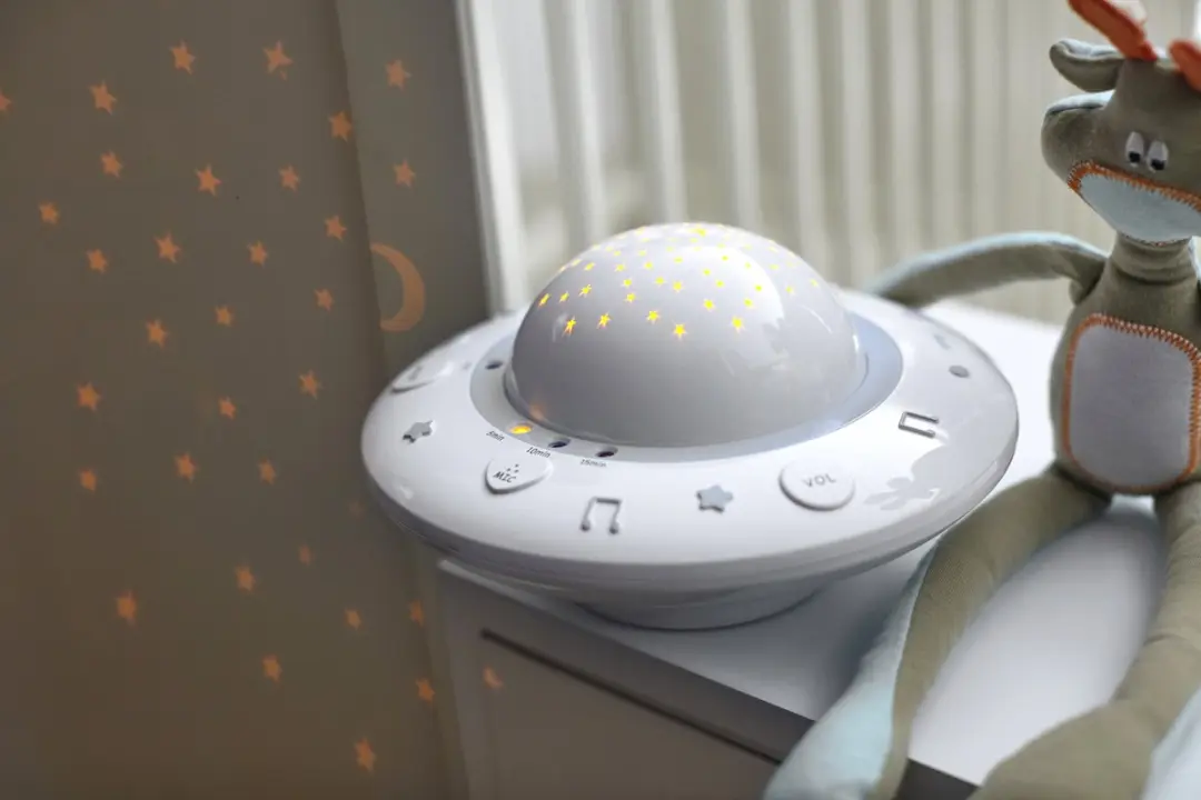 Alecto BC-125GS Babyprojector - Grijs-Wit