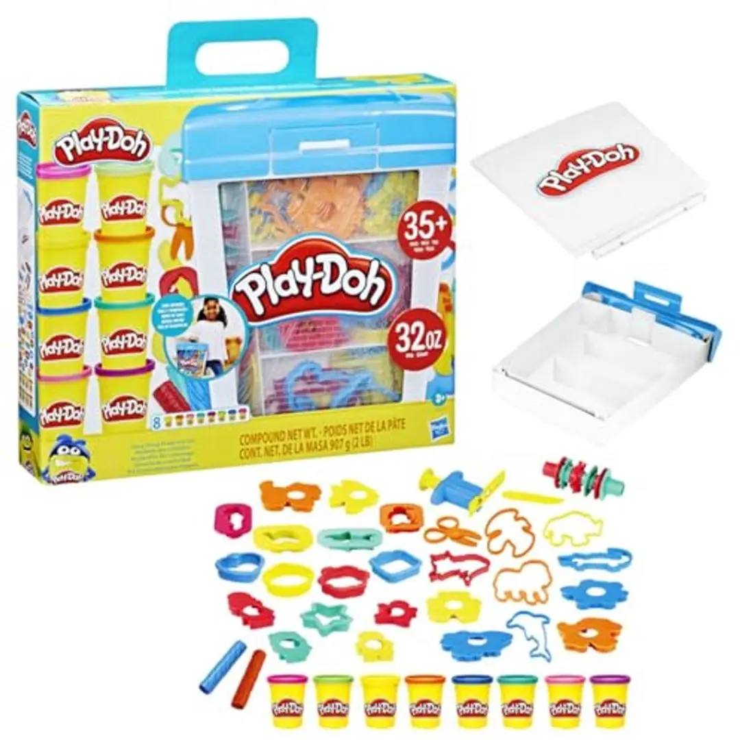 Play-Doh Knutselset Meeneemkoffer - Meerkleurig