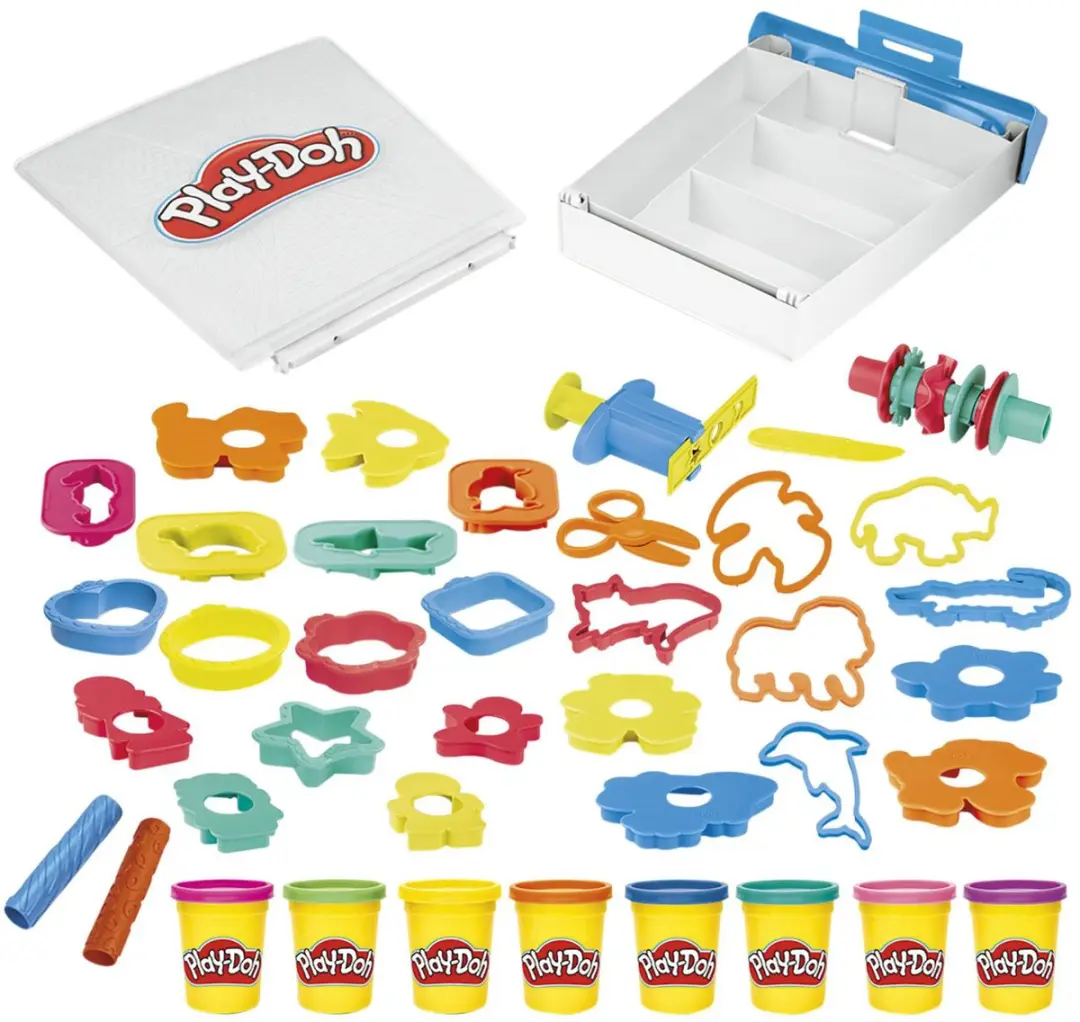 Play-Doh Knutselset Meeneemkoffer - Meerkleurig