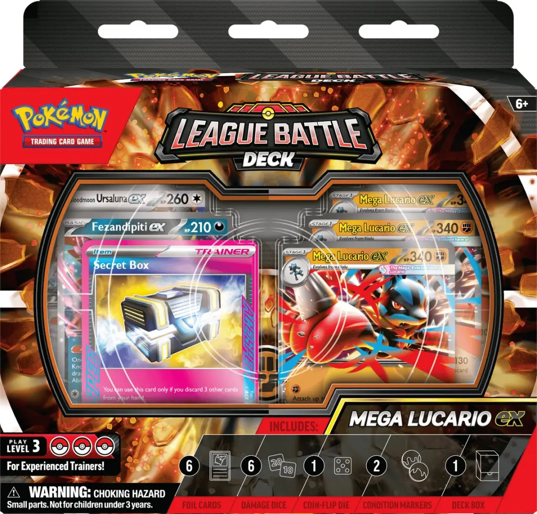 Pokémon Mega Lucario ex League Battle Deck