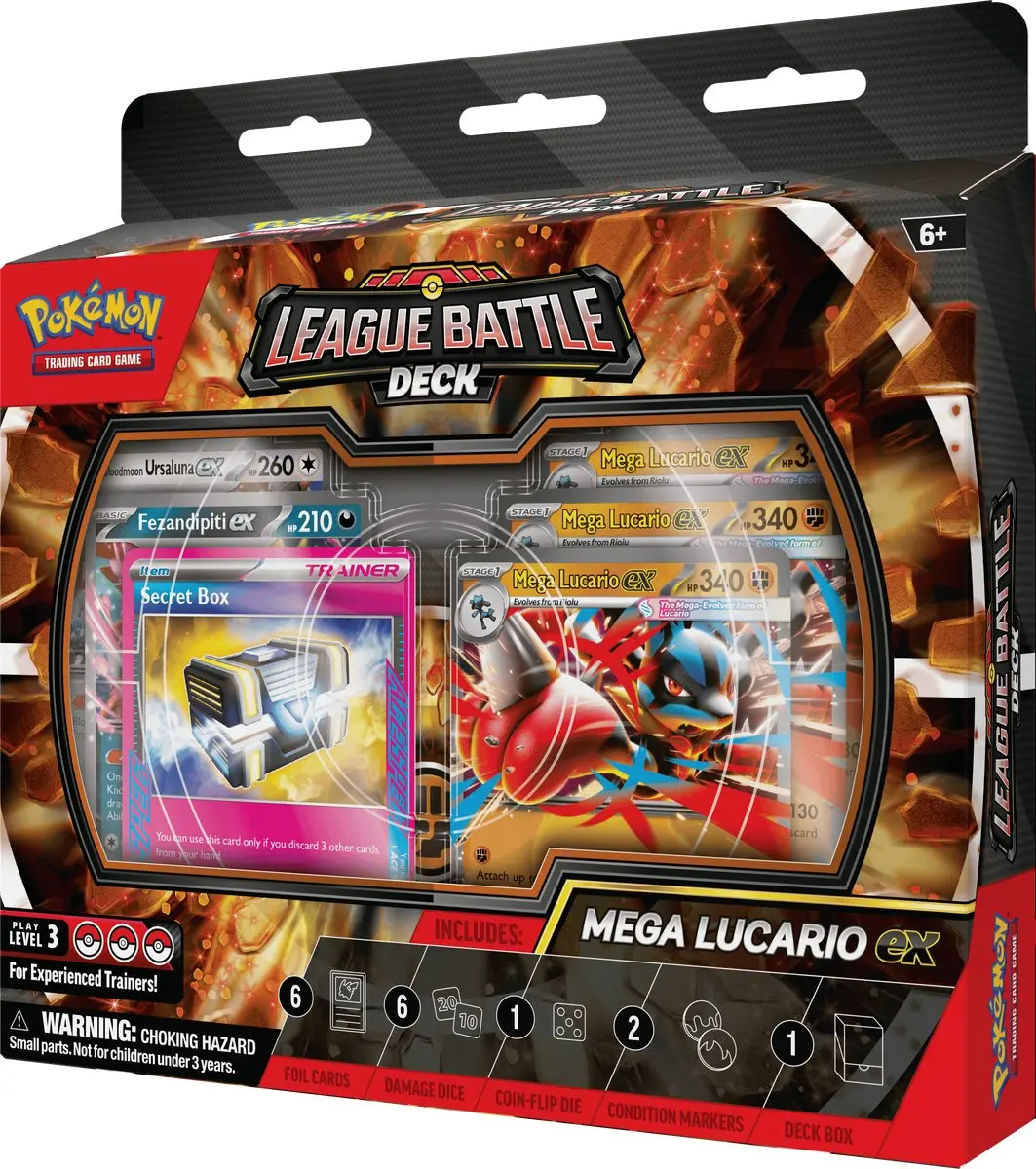 Pokémon Mega Lucario ex League Battle Deck
