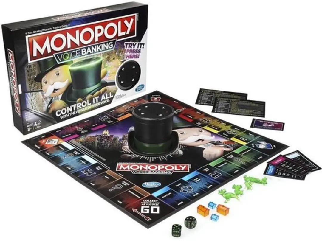Monopoly Voice Banking E4816 Elektronisch Bordspel - 2-4 Spelers