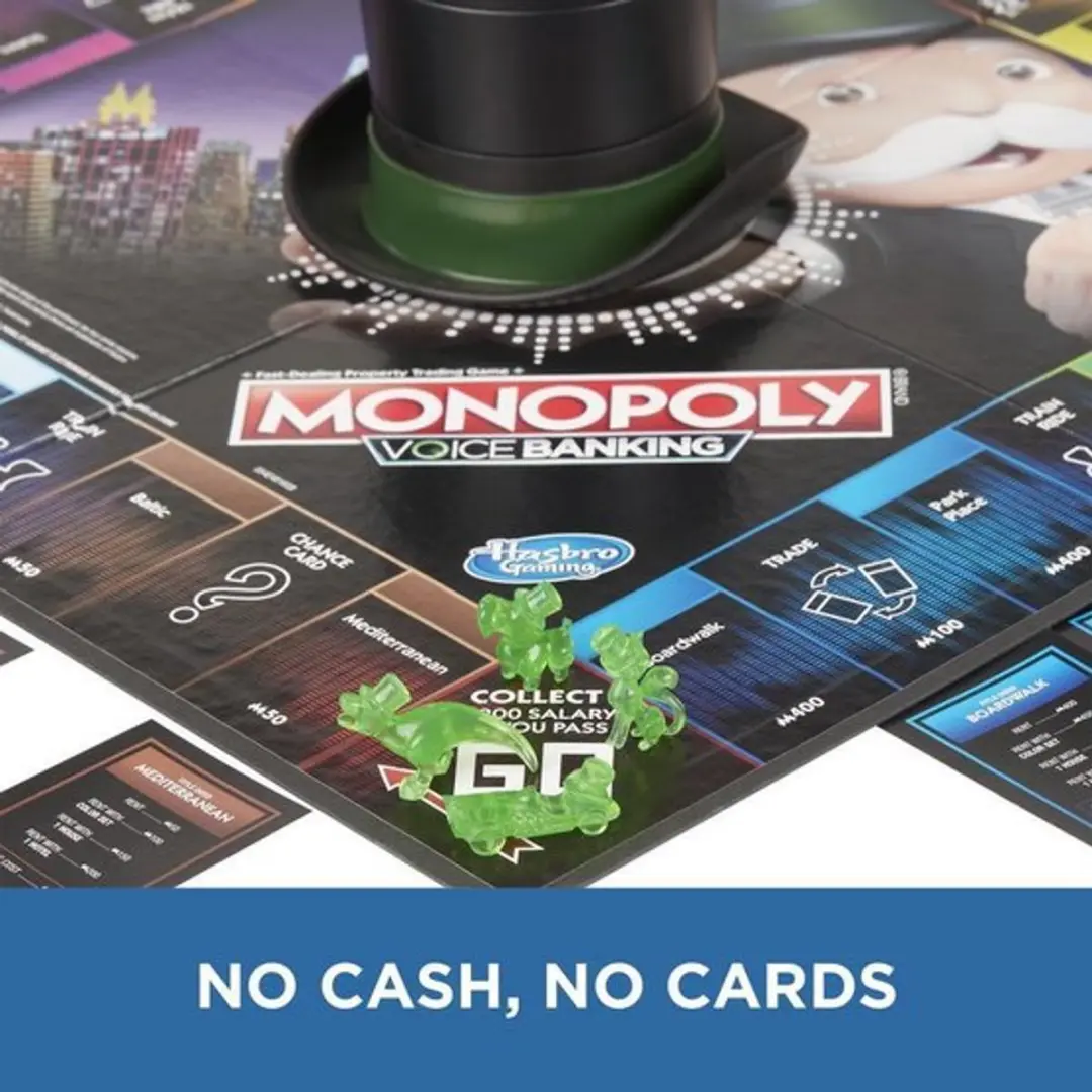 Monopoly Voice Banking E4816 Elektronisch Bordspel - 2-4 Spelers