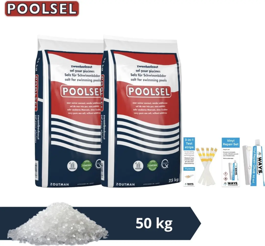 Pool Improve Poolsel 50kg - Geschikt voor 50.000 liter