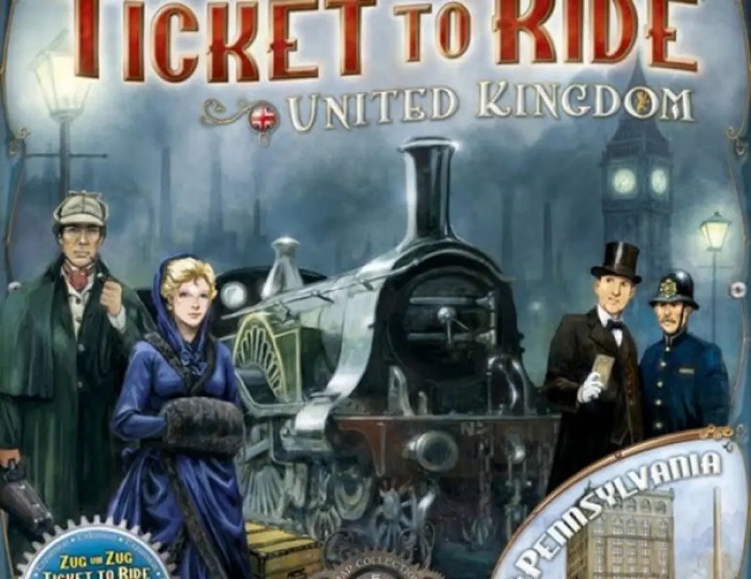 Days of Wonder Ticket to Ride UK & Pennsylvania Uitbreiding - Bordspel