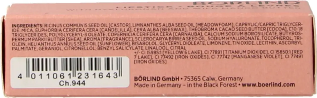 Annemarie Börlind Lipstick Ice Rose 4.2g - afbeelding 6 van 6