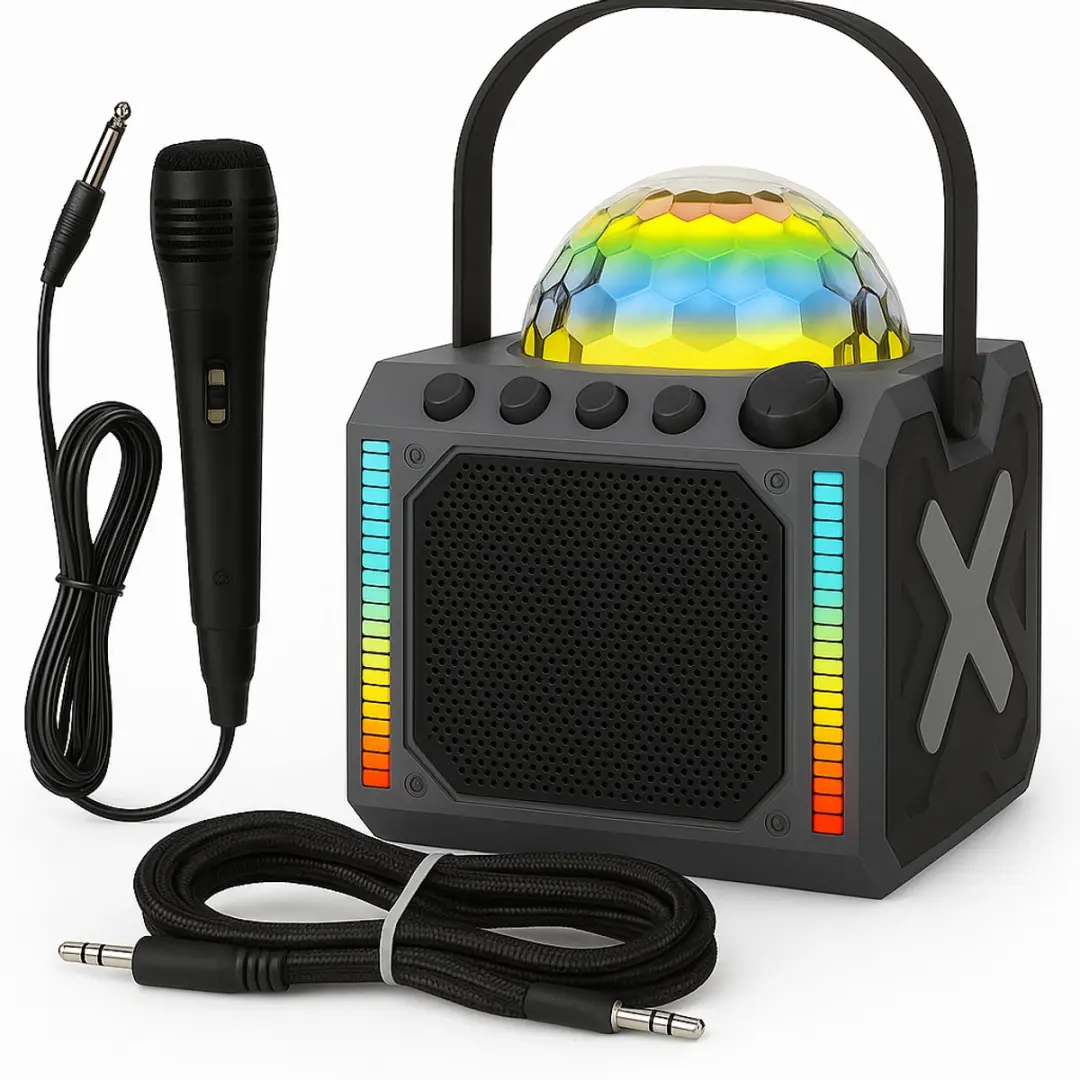 Denver Karaoke Set Zwart
