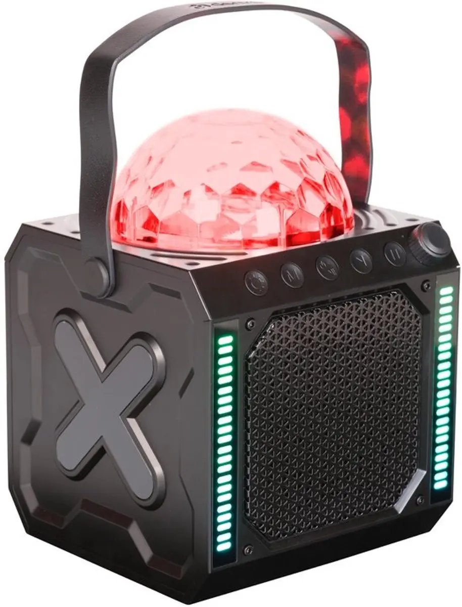 Denver Karaoke Set Zwart - Bluetooth Microfoon & Disco Bal