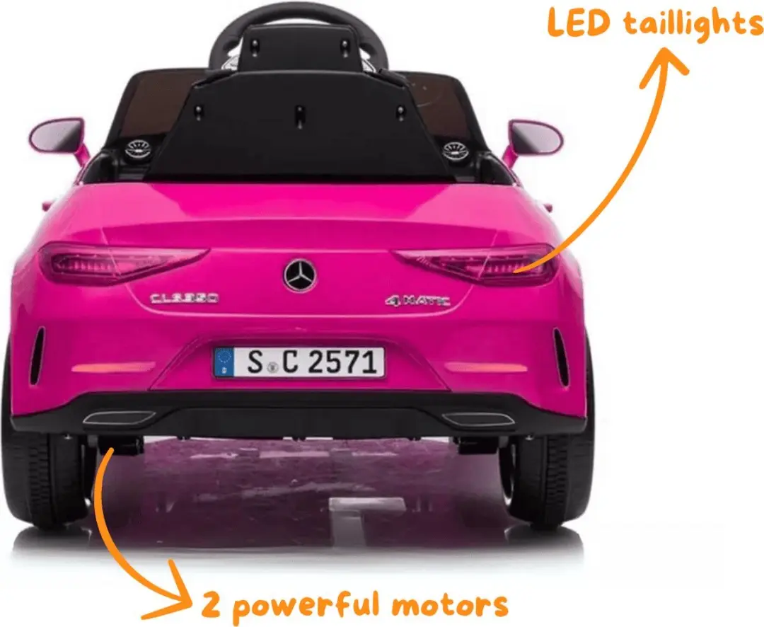 Mercedes CLS350 Elektrische Kinderauto 12V - Roze