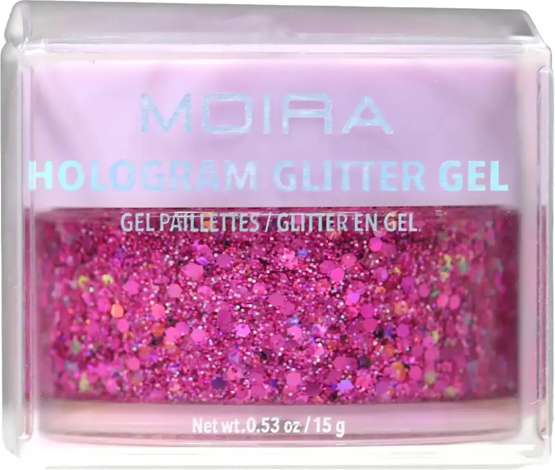Moira Hologram Glitter Gel Dollhouse 009 - Roze