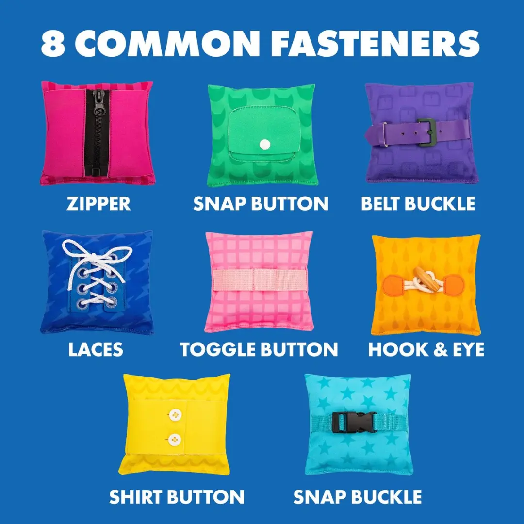 Learning Resources Dressing Skills Bean Bags - Multicolor - 3+