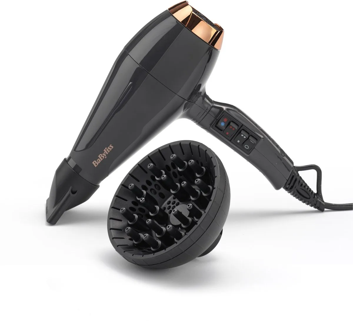 Babyliss Air Pro 2200 Föhn - 2200W - Zwart