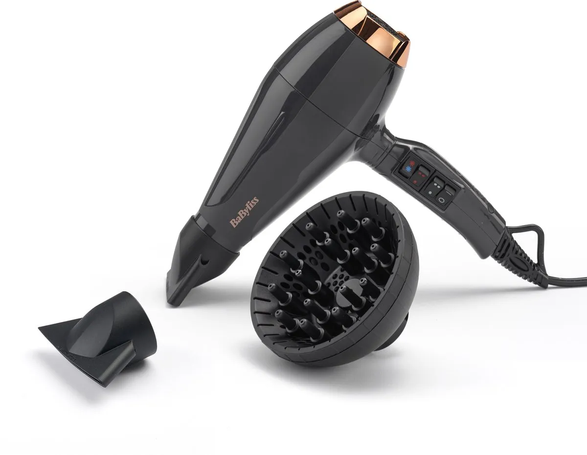 Babyliss Air Pro 2200 Föhn - 2200W - Zwart