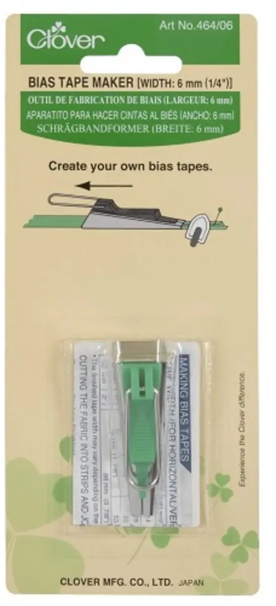 Clover Biais Band Vouwer 6mm