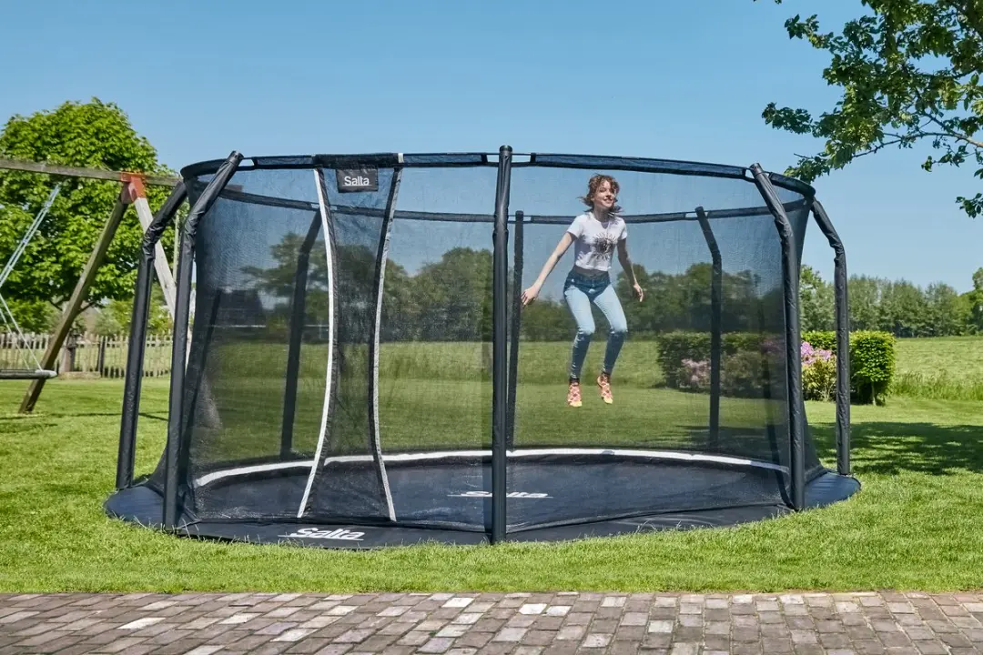 Salta Royal Baseground Trampoline 251cm - Zwart