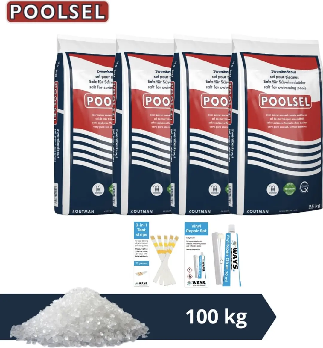 Pool Improve Poolsel 100kg - Zoutwatersysteem