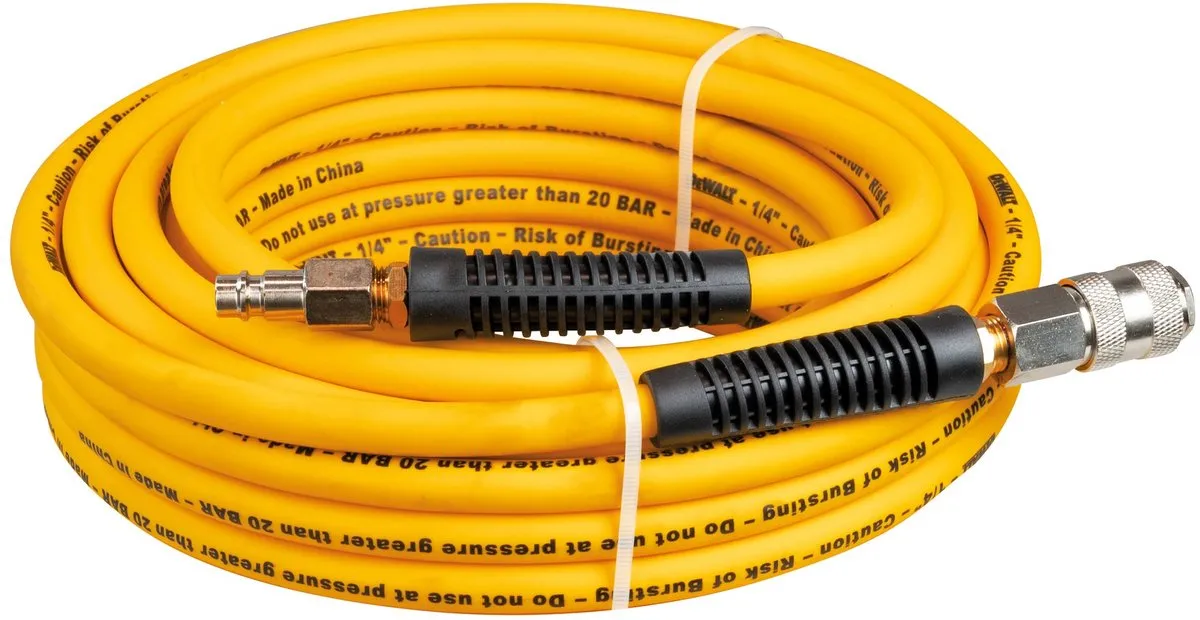 DeWalt PVC Luchtslang 5m MAX 20 Bar