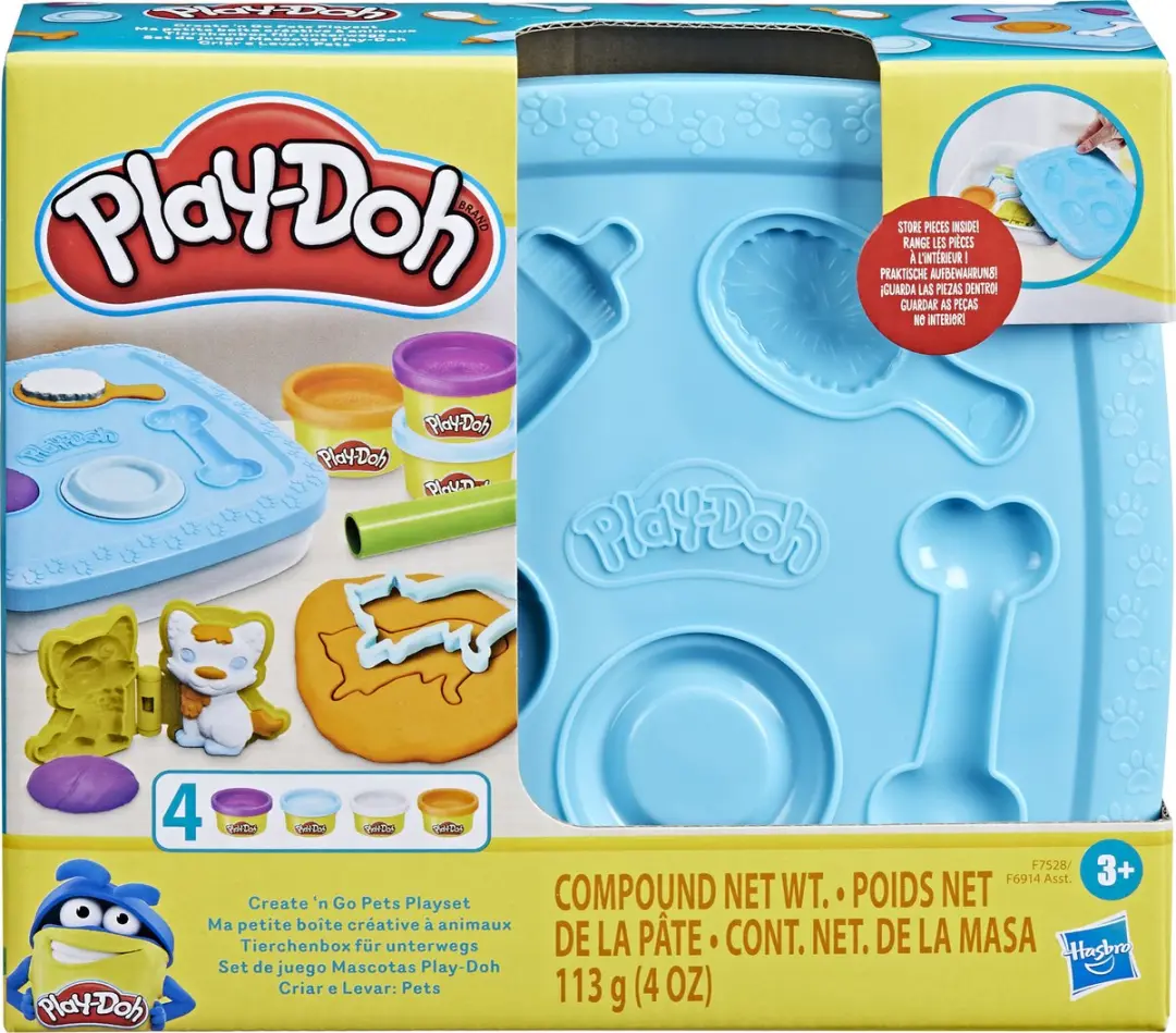 Play-Doh Klei voor Pottenbakken en Boetseren 294g - Multicolor