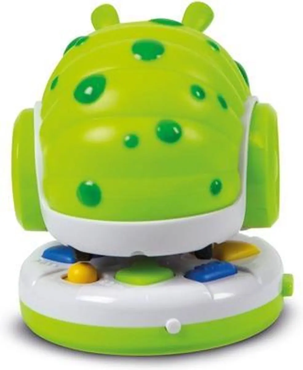 Clementoni Racing Bugs Caterpillar - 6 Spelers - Groen/Wit