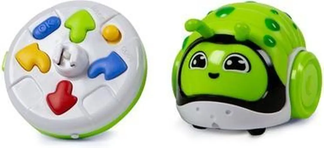 Clementoni Racing Bugs Caterpillar - 6 Spelers - Groen/Wit