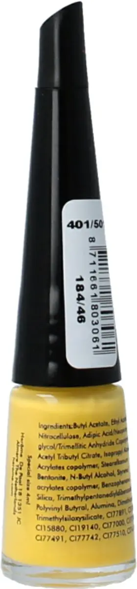 Herome Take Away Nail Colour Basic 4ml - Geel