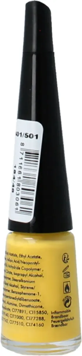 Herome Take Away Nail Colour Basic 4ml - Geel