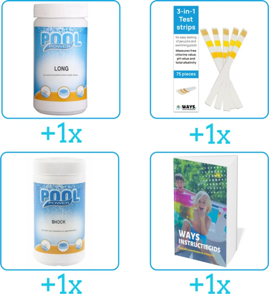 Pool Power Zwembad Onderhoudspakket
