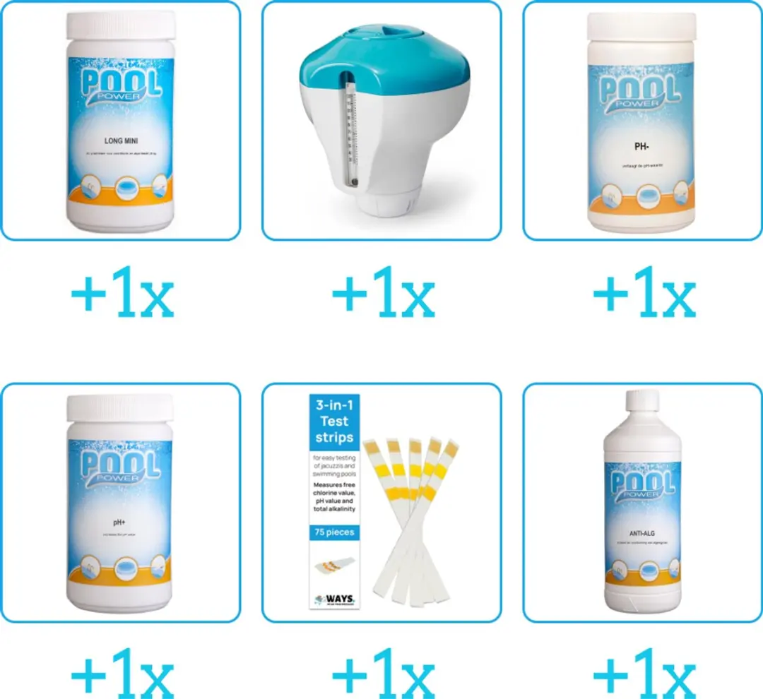 Pool Power Onderhoudspakket 6-delig