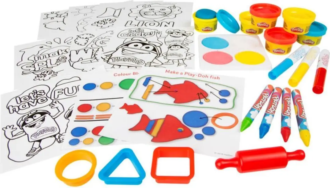 Play-Doh Knutselset Vlinder - Geel/Rood
