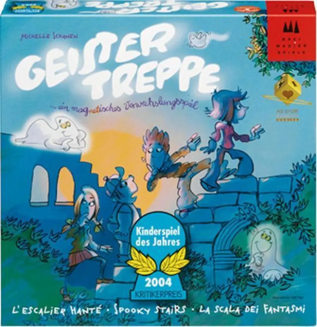 Drie Magiers Spokentrap Bordspel 40811 - 2-4 Spelers