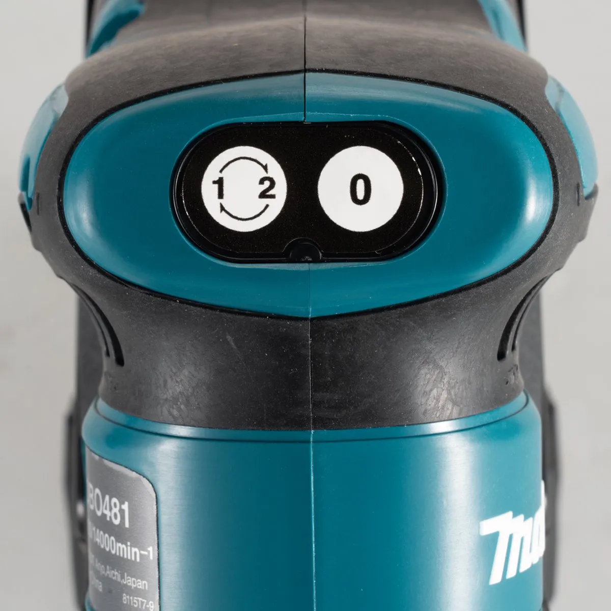 Makita DBO481Z Handpalm Vlakschuurmachine 18V - 2 Snelheden