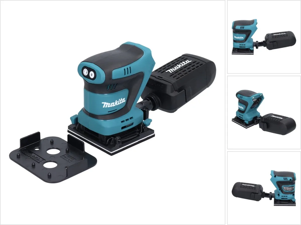 Makita DBO481Z Handpalm Vlakschuurmachine 18V - 2 Snelheden