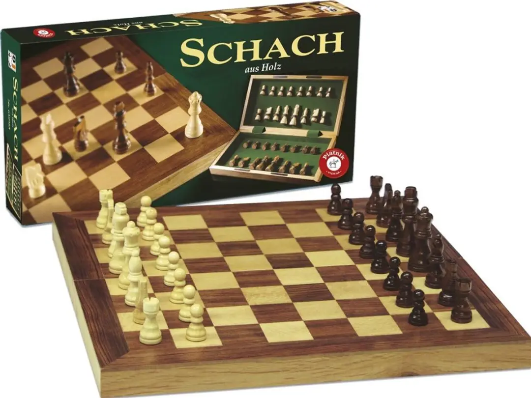 Piatnik Houten Schaakcassette