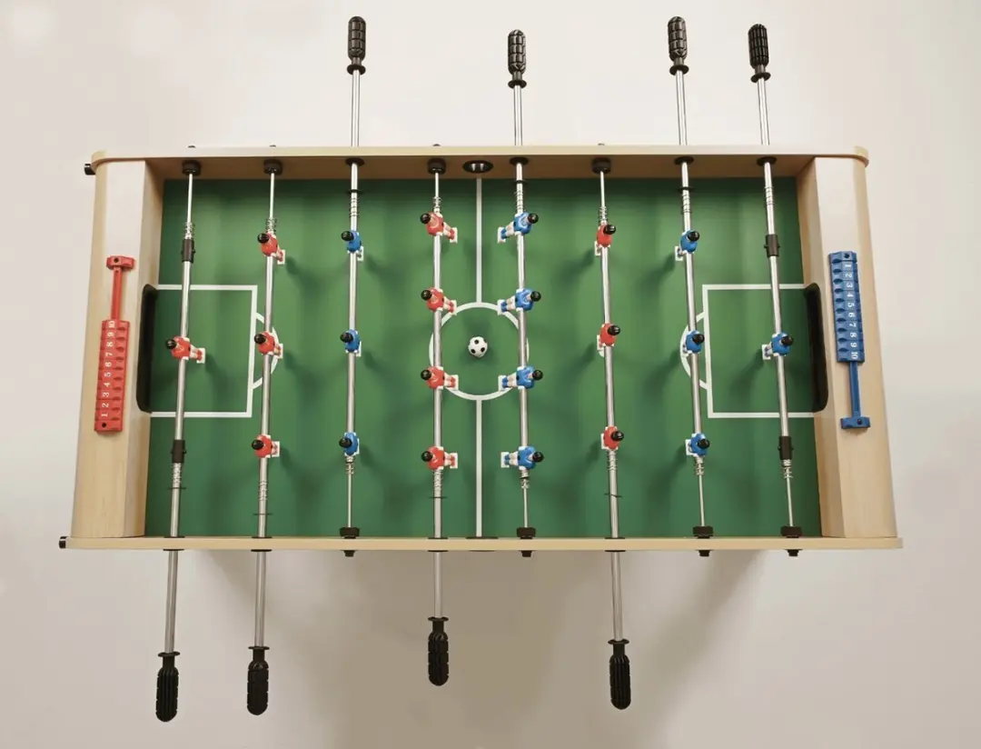 Garlando F-3 Maple Inklapbare Voetbaltafel - Esdoorn - 2 Ballen