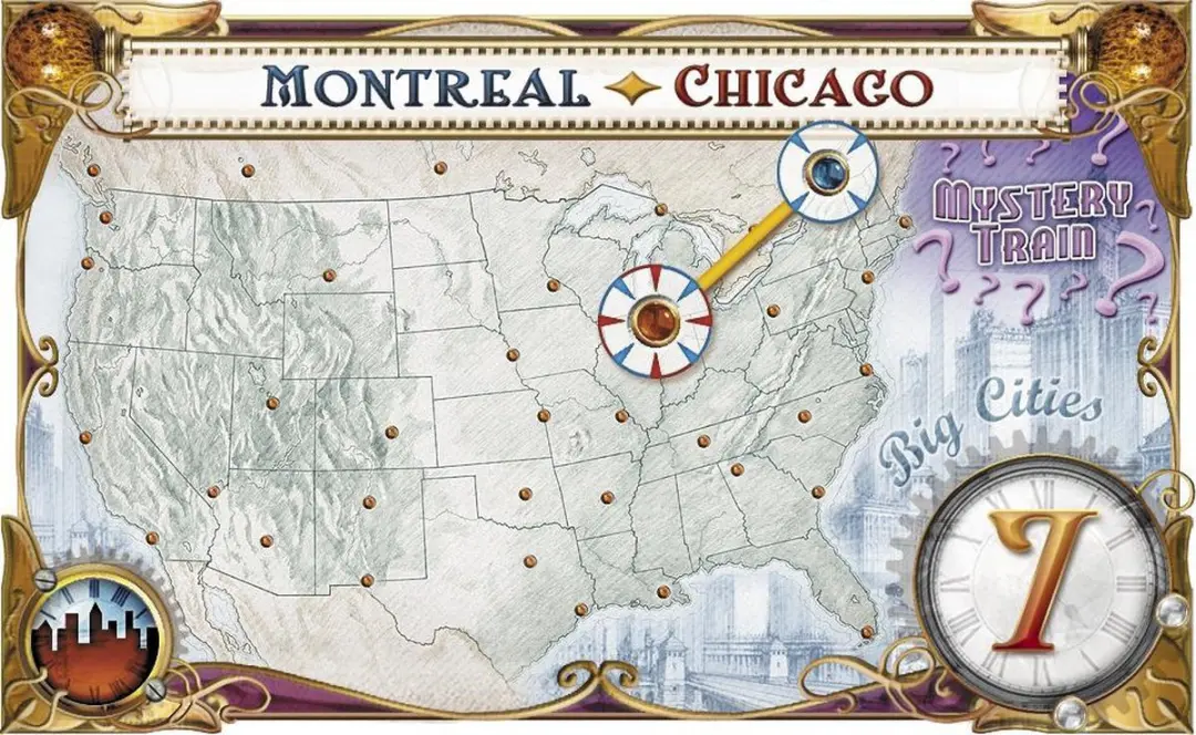 Days of Wonder Ticket to Ride USA 1910 Expansion - Bordspel